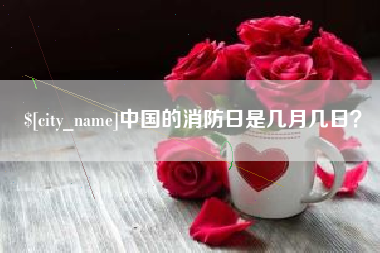南昌中国的消防日是几月几日？