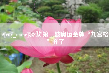 南昌骄傲!第一波奥运金牌“九宫格”齐了