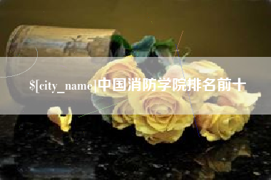 南昌中国消防学院排名前十