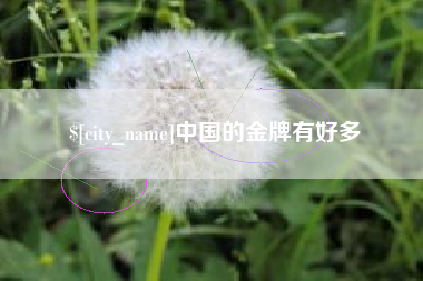 南昌中国的金牌有好多