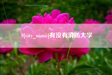 南昌有没有消防大学