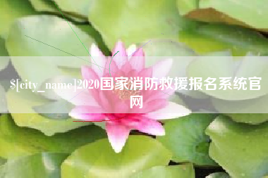 南昌2020国家消防救援报名系统官网