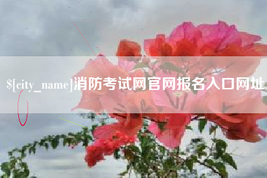 南昌消防考试网官网报名入口网址