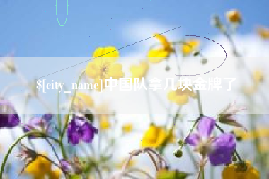 南昌中国队拿几块金牌了