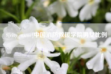 南昌中国消防救援学院男女比例