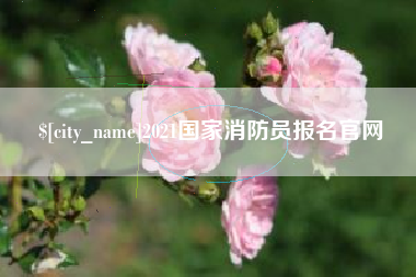 南昌2021国家消防员报名官网