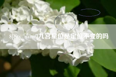 南昌九宫星位是定位不变的吗