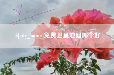 南昌免费卫星地图哪个好
