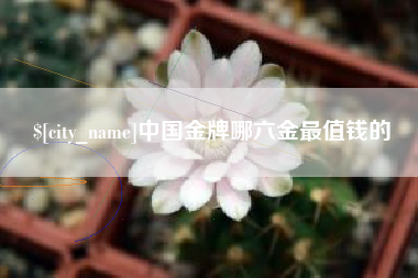 南昌中国金牌哪六金最值钱的