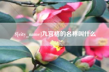 南昌九宫格的名称叫什么